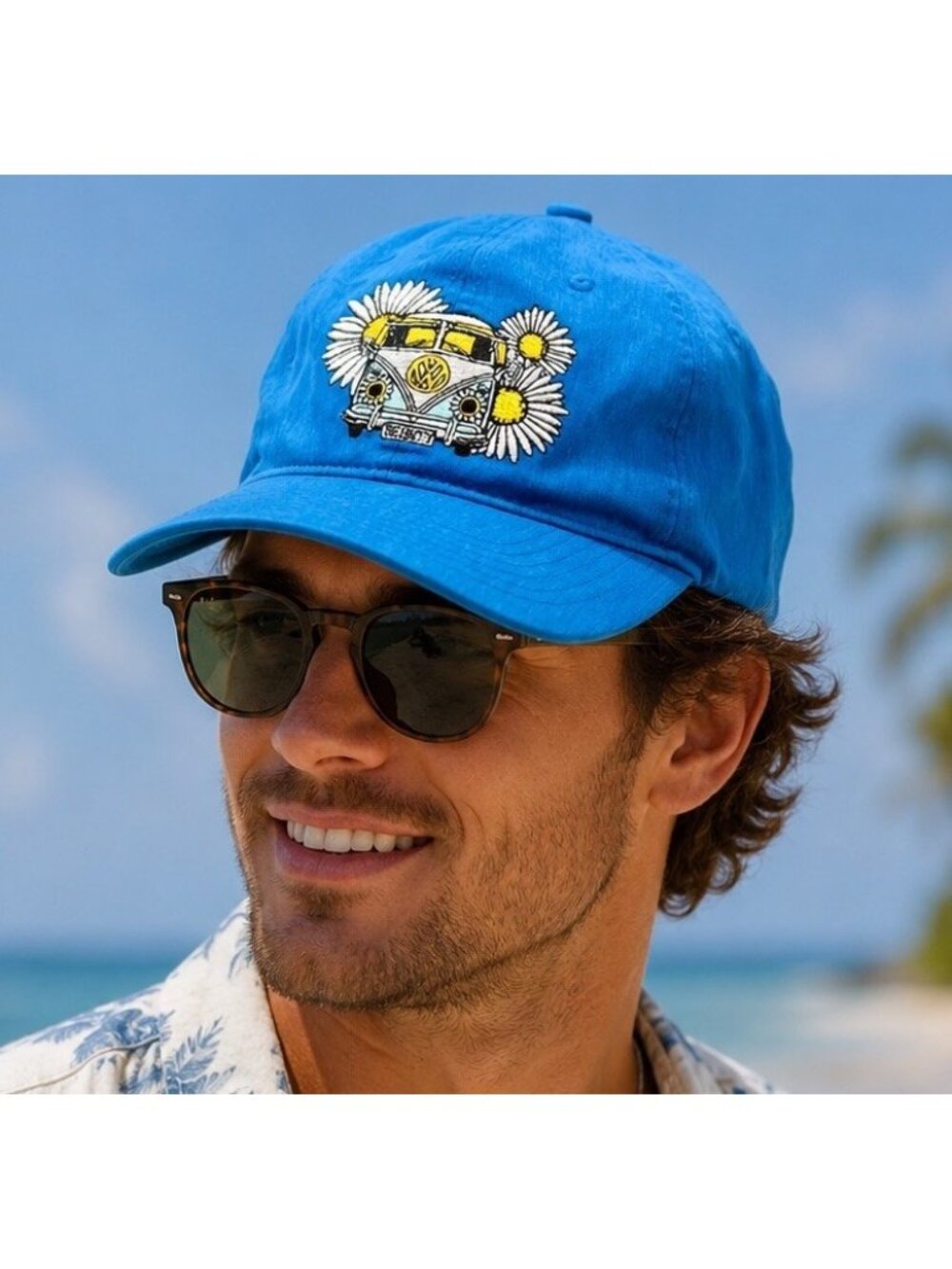 Crazy Shirts Volkswagon Blue Sunshine Unisex Cap - Pre Owned - VGC